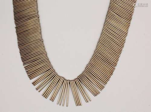 An Anton Michelsen sterling silver Scandinavian modern neckl...