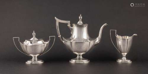 A sterling silver tea set, 1354 g. (43.53 troy oz.)