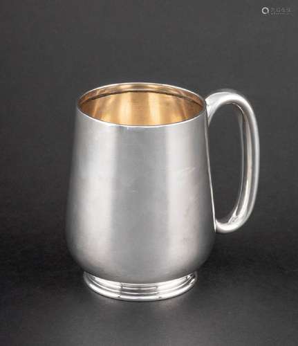 Victorian silver tankard Sheffield 1895. 298 g. (9.58 troy o...