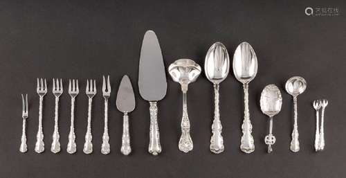 Four Birks sterling spoons