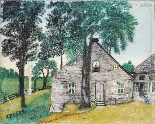 Grandma Moses,  American 1860-1961 -  Kenyon Old House;