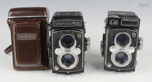 A Yashica-Mat twin lens reflex camera, Serial No. MT 7021234...