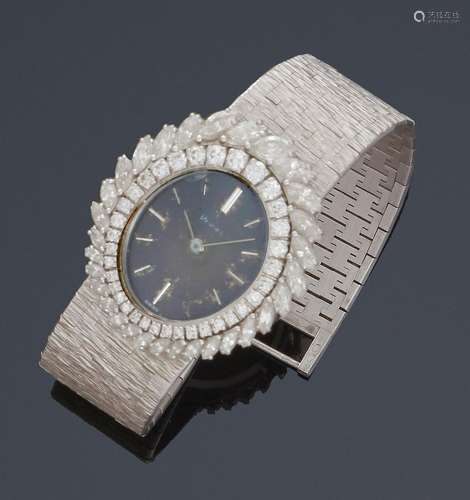 PIAGET<br />
Montre bracelet de dame en or gris 18k (750 mil...