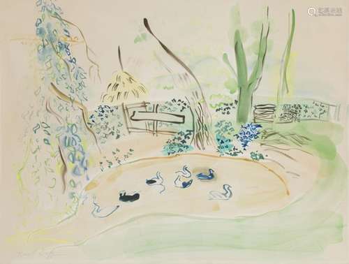 Raoul Dufy (1877-1953),  La mare aux canards au moulin de Te...