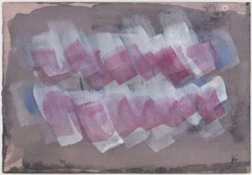 Jean Fautrier (1898-1964), Composition, 1958, gouache sur pa...