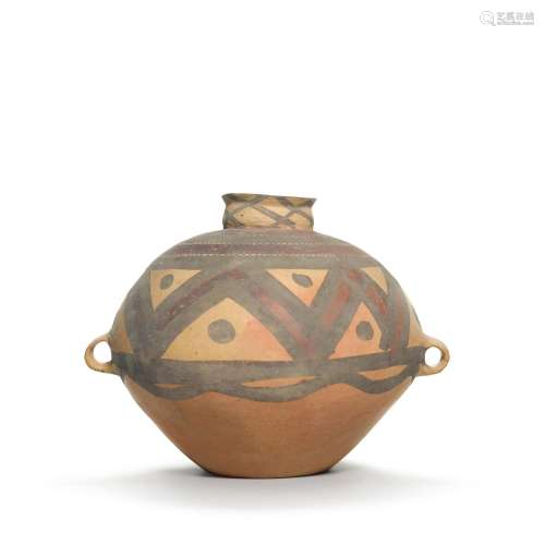 A painted pottery jar, Neolithic period, Yangshao culture | ...