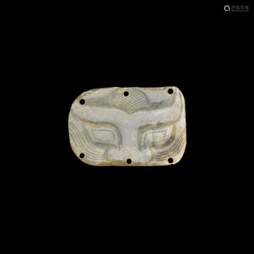 A small jade plaque, Eastern Zhou dynasty | 東周 玉飾