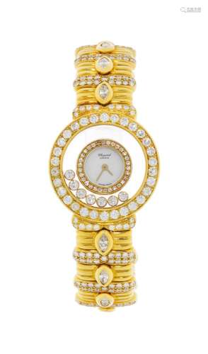 Chopard, Happy Diamonds, réf. 4117, montre-bracelet rigide e...
