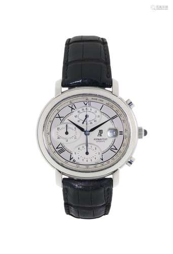 Audemars Piguet, Millenary, réf. 25822ST, montre chronograph...