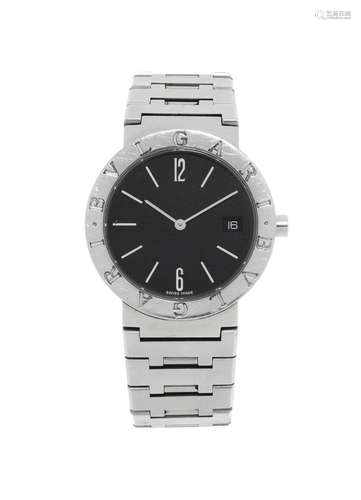 Bulgari, réf. BB 33 SSD, montre-bracelet en acier avec indic...