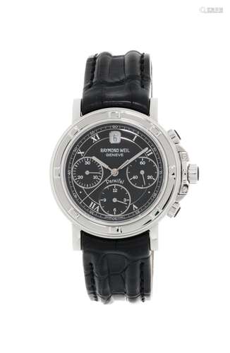 Raymond Weil, Parsifal réf. 7231, montre chronographe en aci...