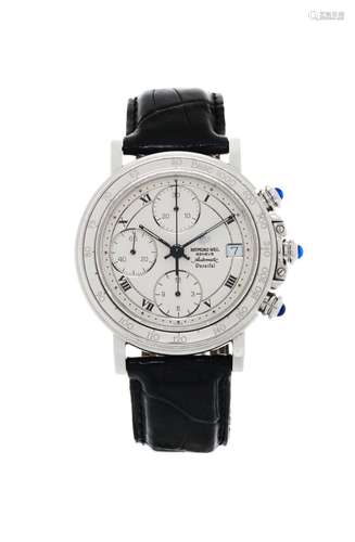 Raymond Weil, Parsifal, réf. 7792, montre chronographe en ac...