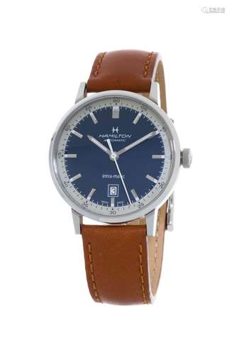 Hamilton, American Classic Intra-Matic, réf. H384250, montre...