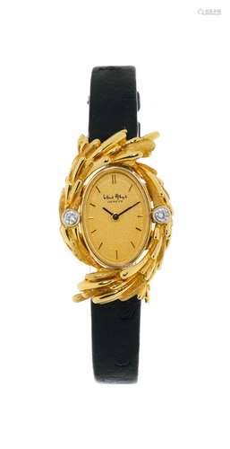 Gilbert Albert, "Epis", montre 2 ors 750 sertie de...