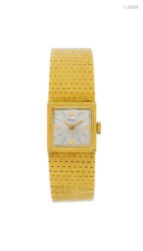 Wega, montre-bracelet en or 750, années 1950Mouvement: cal. ...