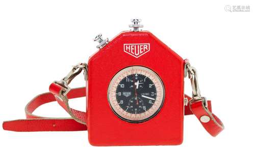 Heuer, chronographe à rattrapante en acier, années 1960-70Mo...