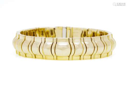 Piaget, Tanagra, bracelet or 750, signé, numéroté A06148, lo...