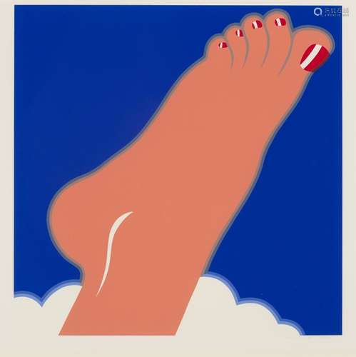 Tom Wesselmann Seascape (Foot), from: Edition 68. 1968. Farb...