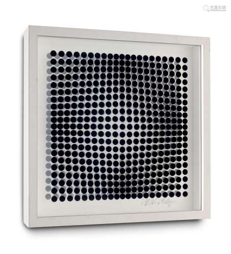 Victor Vasarely 1 Multiple aus: Oeuvres Profondes Cinetiques...