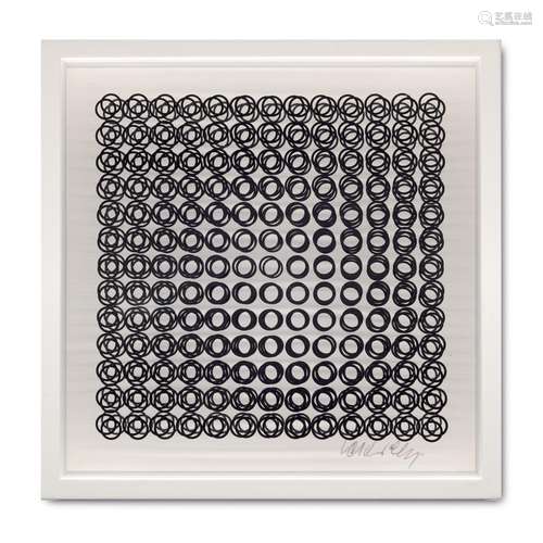 Victor Vasarely 1 Multiple aus: Oeuvres Profondes Cinetiques...