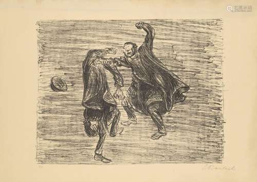 Ernst Barlach Konvolut aus 3 Graphiken. Jeweils aus "De...