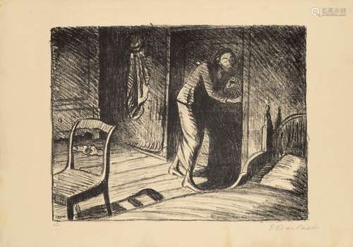 Ernst Barlach Konvolut aus 3 Graphiken. Jeweils aus "De...