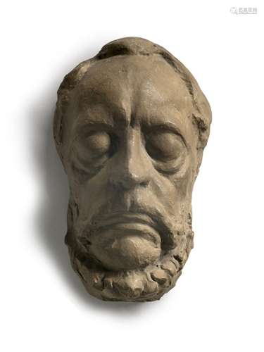 Marga Böhmer Totenmaske Ernst Barlach. Um 1938/39. Gips, brä...