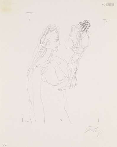 Joseph Beuys 7 Arbeiten. Mit 6 Granolithographien und 1 Phot...