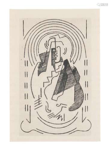 Albert Gleizes 6 Arbeiten aus: Pensées sur L`homme et dieu. ...