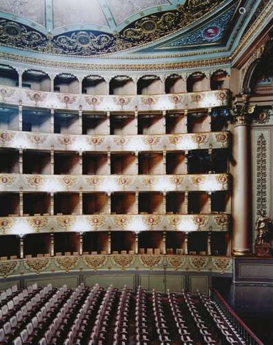 Candida Höfer Teatro Nacional de Lisboa III. 2006. C-Print a...