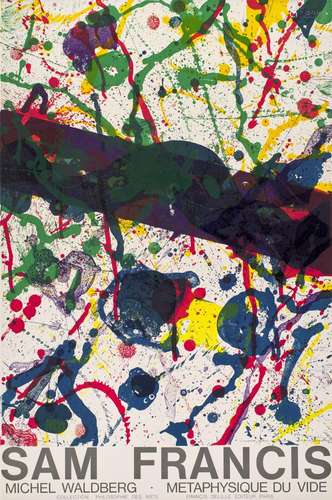 Sam Francis Metaphysique du vide. Michel Waldberg. Collectio...