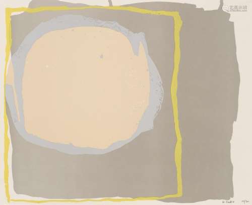 William Scott Iona. 1961. Farblithographie auf Velin. 49,5 x...