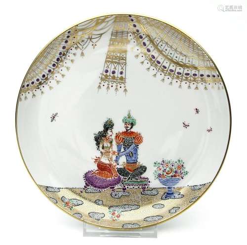 Teller, Meissen,