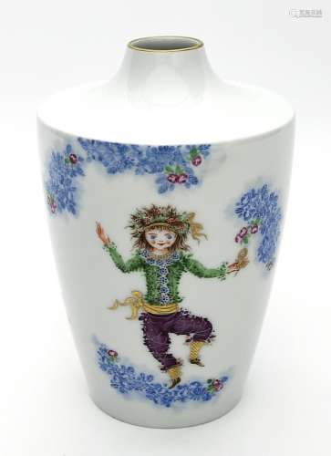 Vase, Meissen.