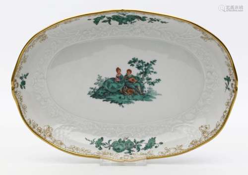 Ovale Schale, Meissen,