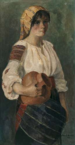 Daniel Israel - Girl with jug