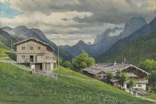 Rudolf Reschreiter - The Pfandlhof in the Kaiser Mountains