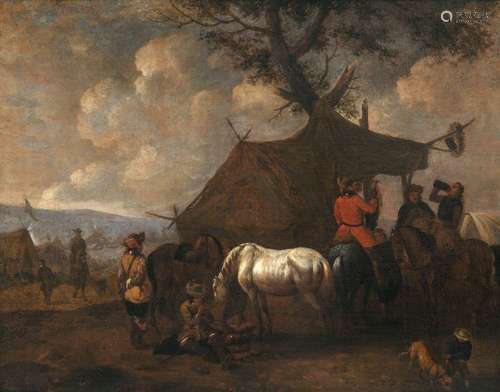 Philips Wouwerman, follower of - Camp