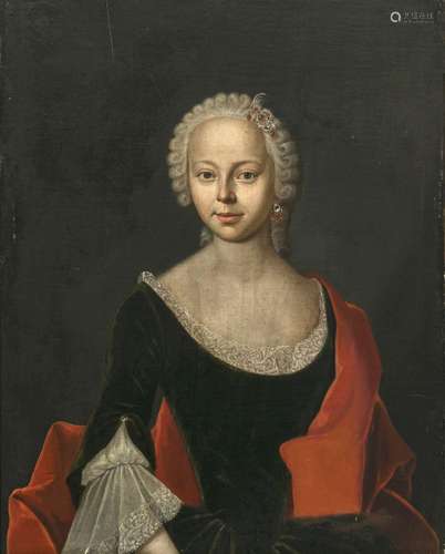 German School - Portrait of a young lady