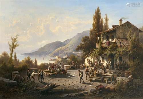 Albert Rieger - Summer evening near Trieste