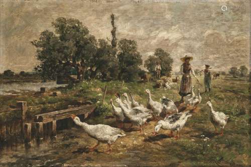 Antonio Matteo Montemezzo - Goose girl