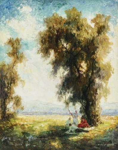 Otto Pippel - Picnic on the grass