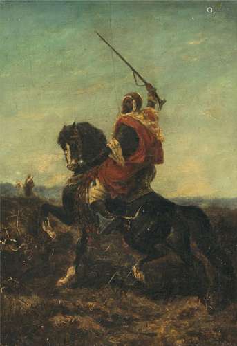 Adolf Schreyer - Arabian rider