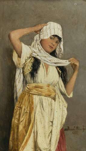 Daniel Israel - Young woman with veil