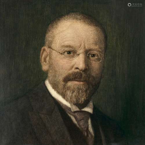 Ludwig von Zumbusch - Portrait of Carl Riemerschmid (Artist`...