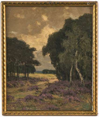 Paul Müller-Kaempff - Heath landscape