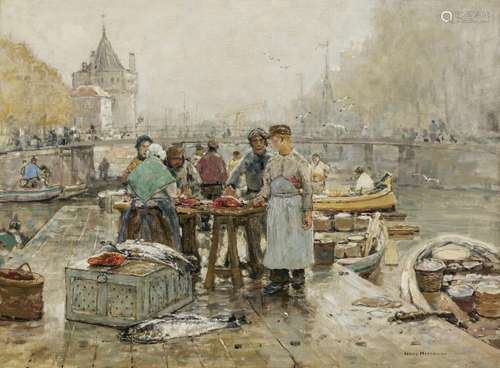 Hans Herrmann - Fish market