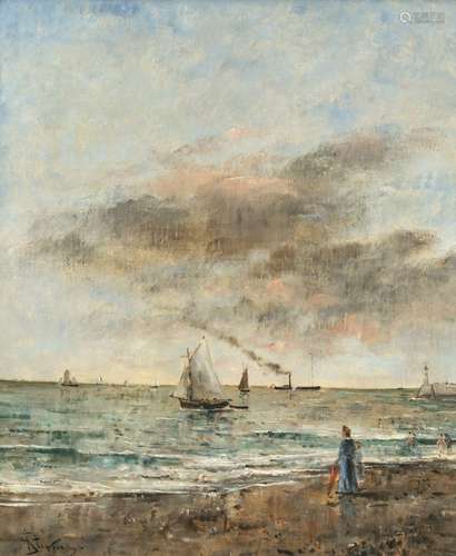 Alfred Stevens - At the beach