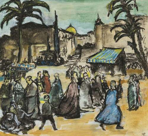 Walter Eck - Market in Jericho