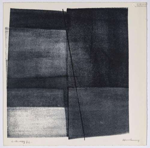 Hans Hartung - L-59-1973. 1973